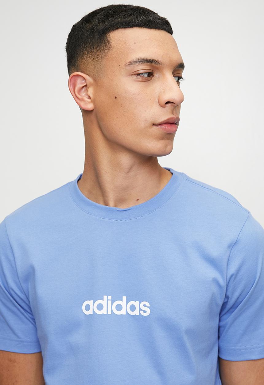 adidas Performance - Linear SJ Tee - Blue fusion