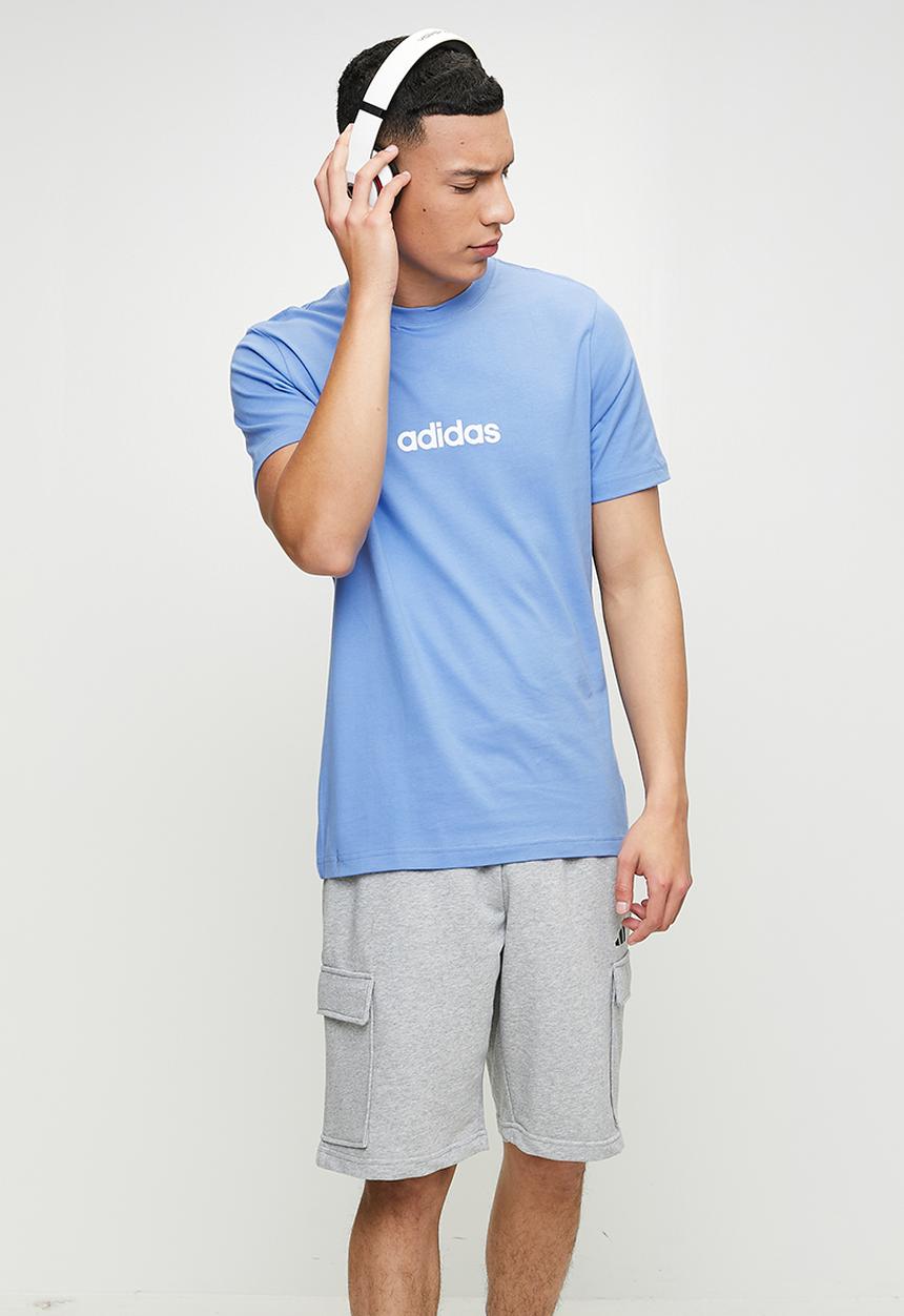 adidas Performance - Linear SJ Tee - Blue fusion