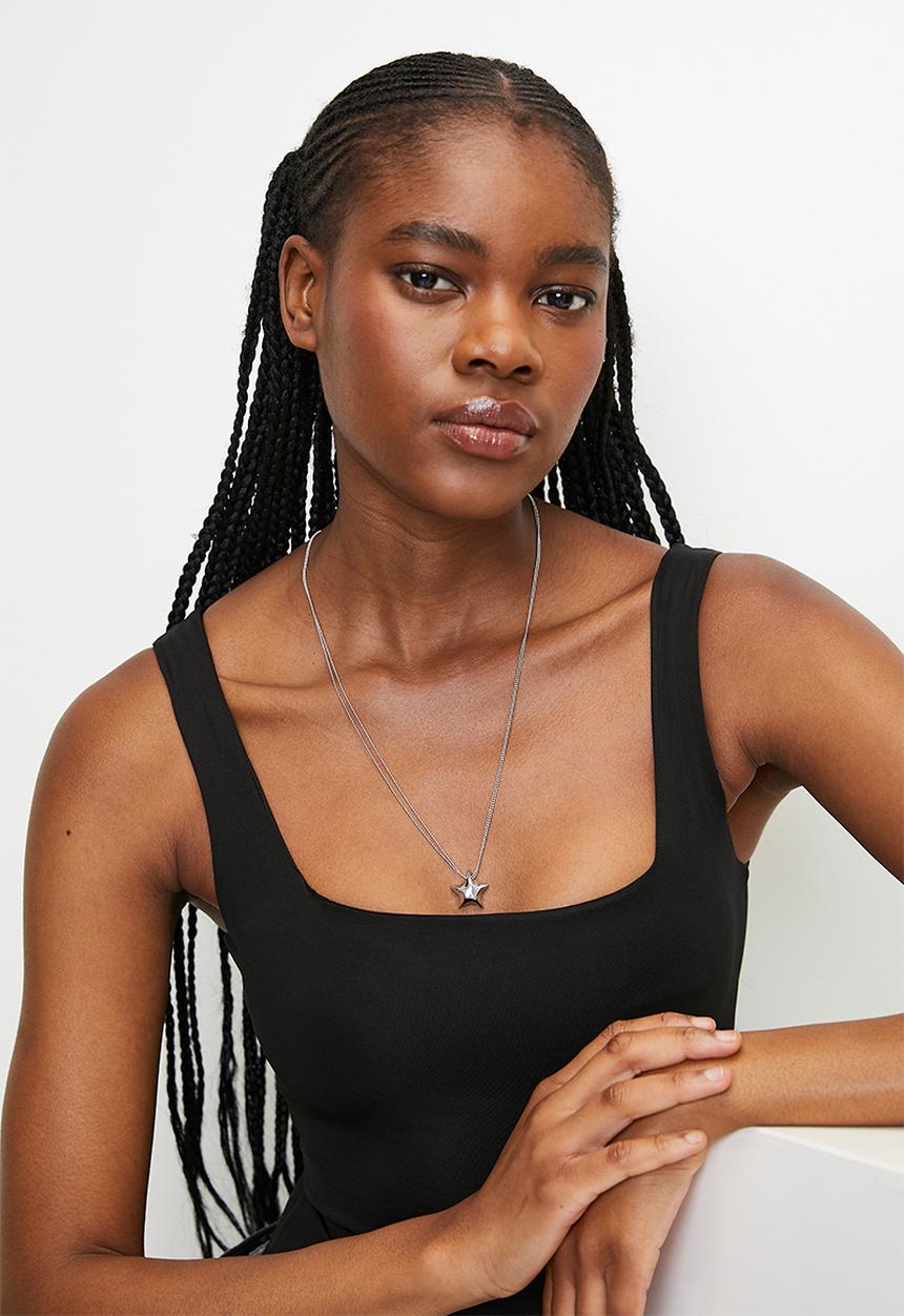 Tessa Design - Kendra star pendant necklace - silver