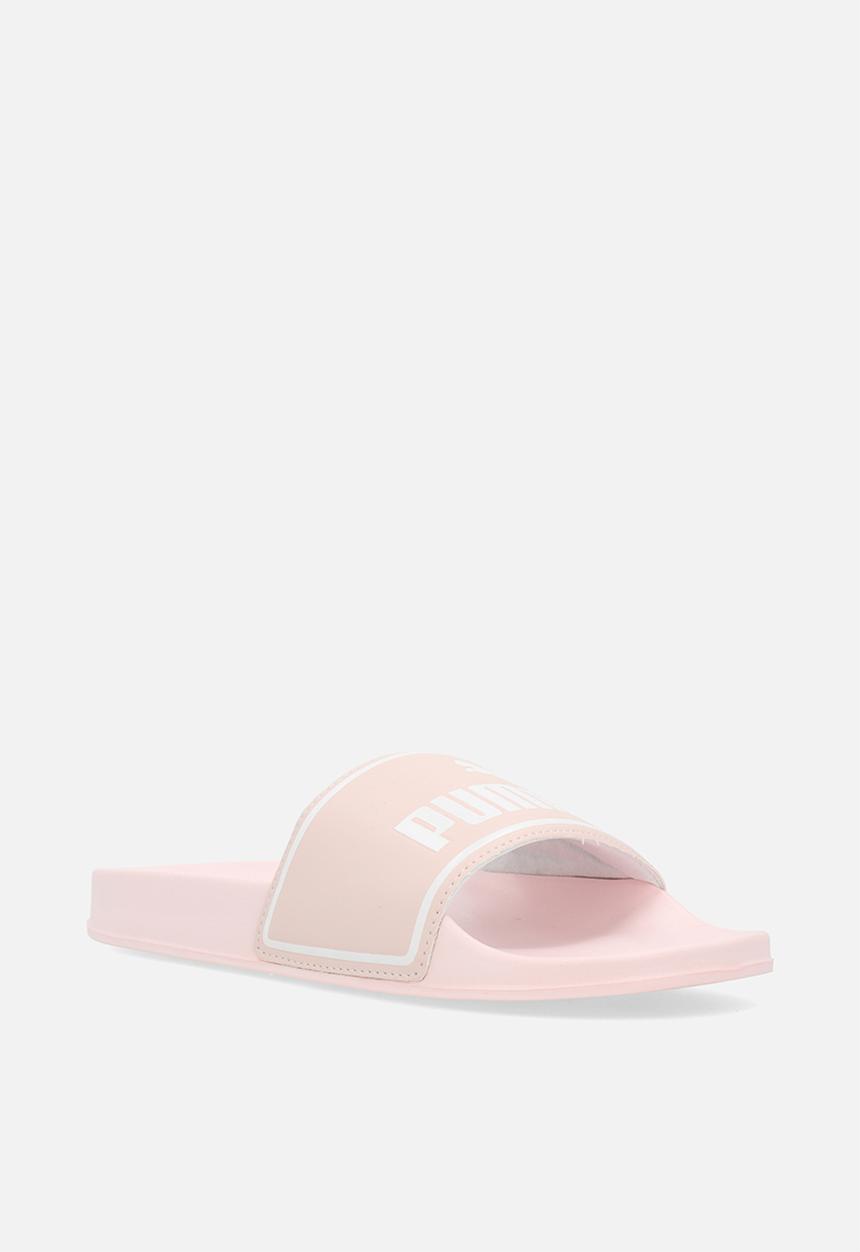 PUMA - Poolcat Slide WNS ZADP - lotus & puma white