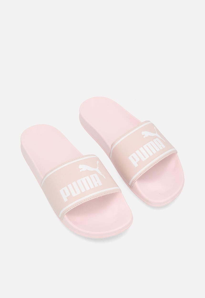 PUMA - Poolcat Slide WNS ZADP - lotus & puma white