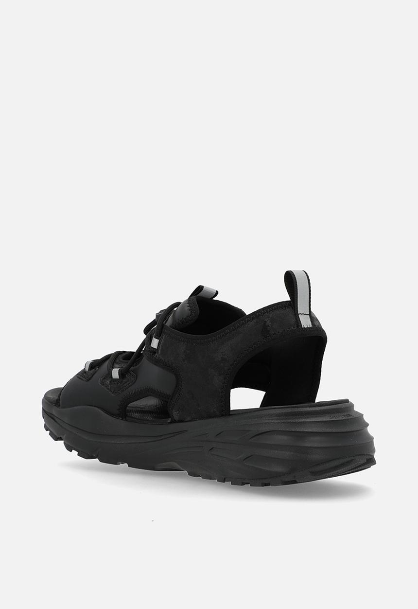 PUMA - Hypnotic Sandal DayINight - Black- Silver-Flat Dark Grey