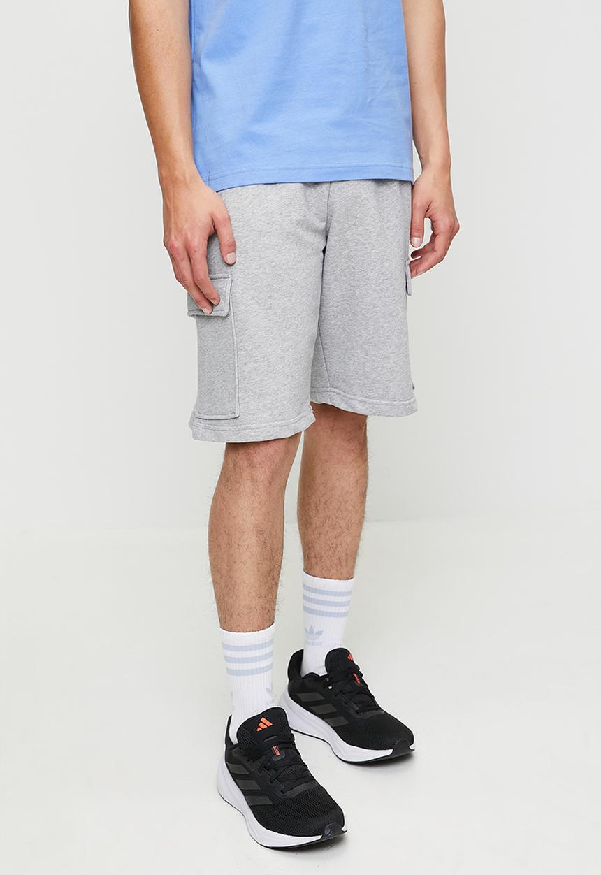 adidas Performance - Feelcozy Cargo Shorts - Medium grey heather