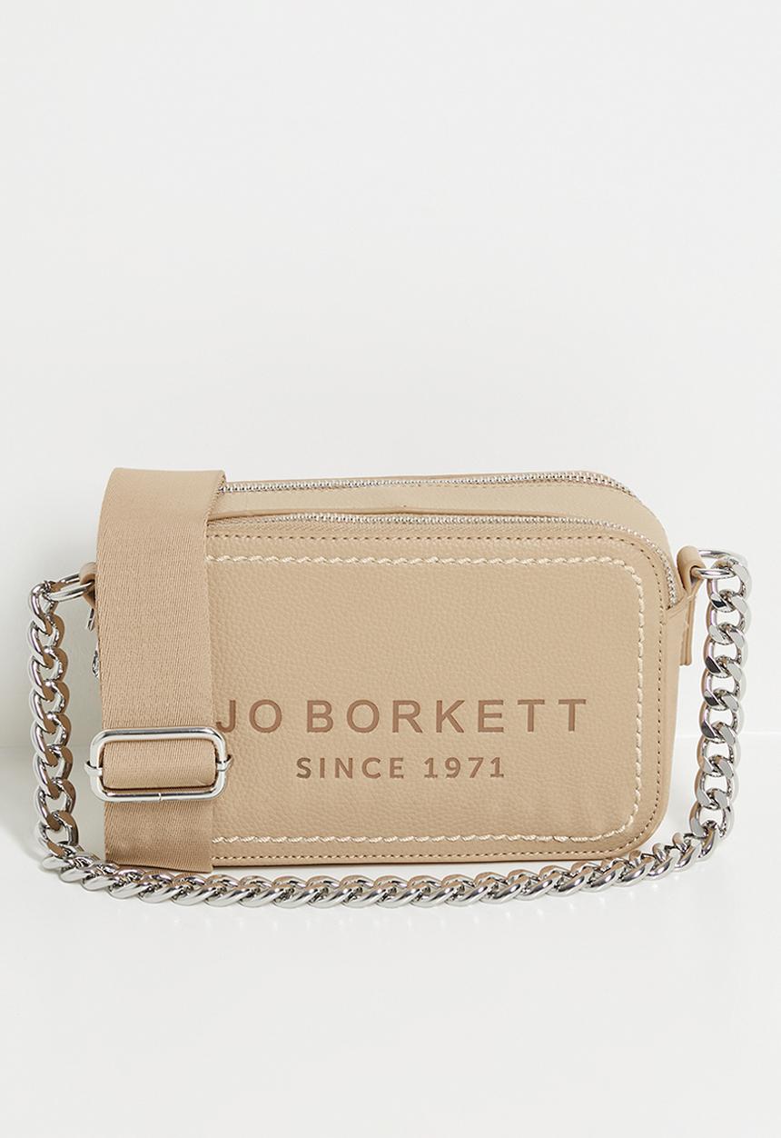 Jo Borkett - Skye camera crossbody bag - Taupe