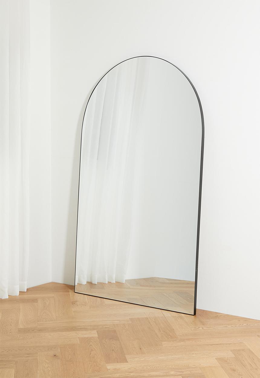 Sixth Floor - Wide Arch Full Length Mirror - Black