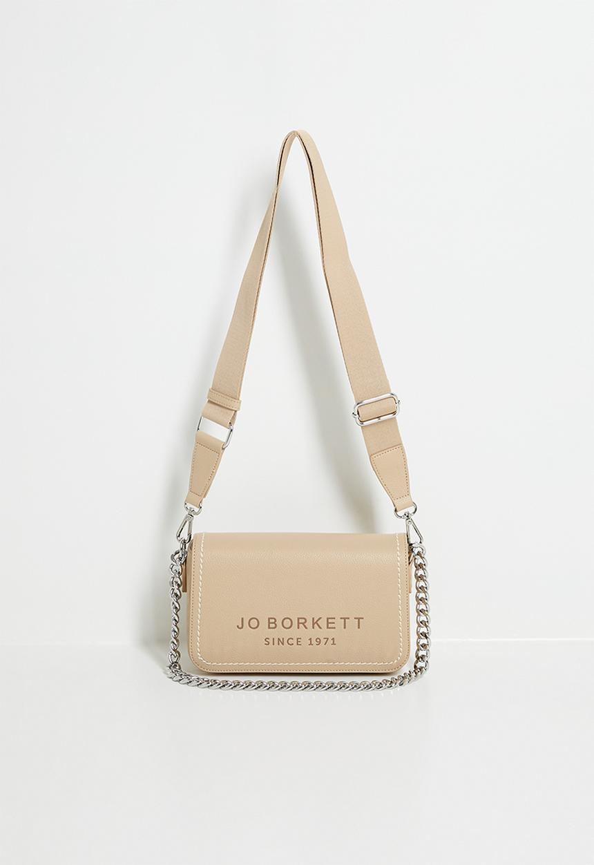 Jo Borkett - Skye crossbody bag - Taupe