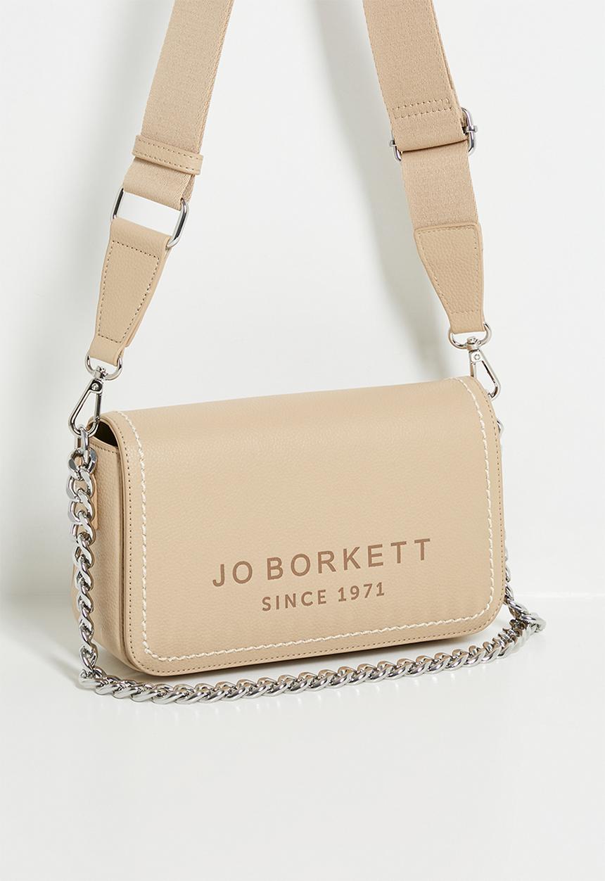 Jo Borkett - Skye crossbody bag - Taupe