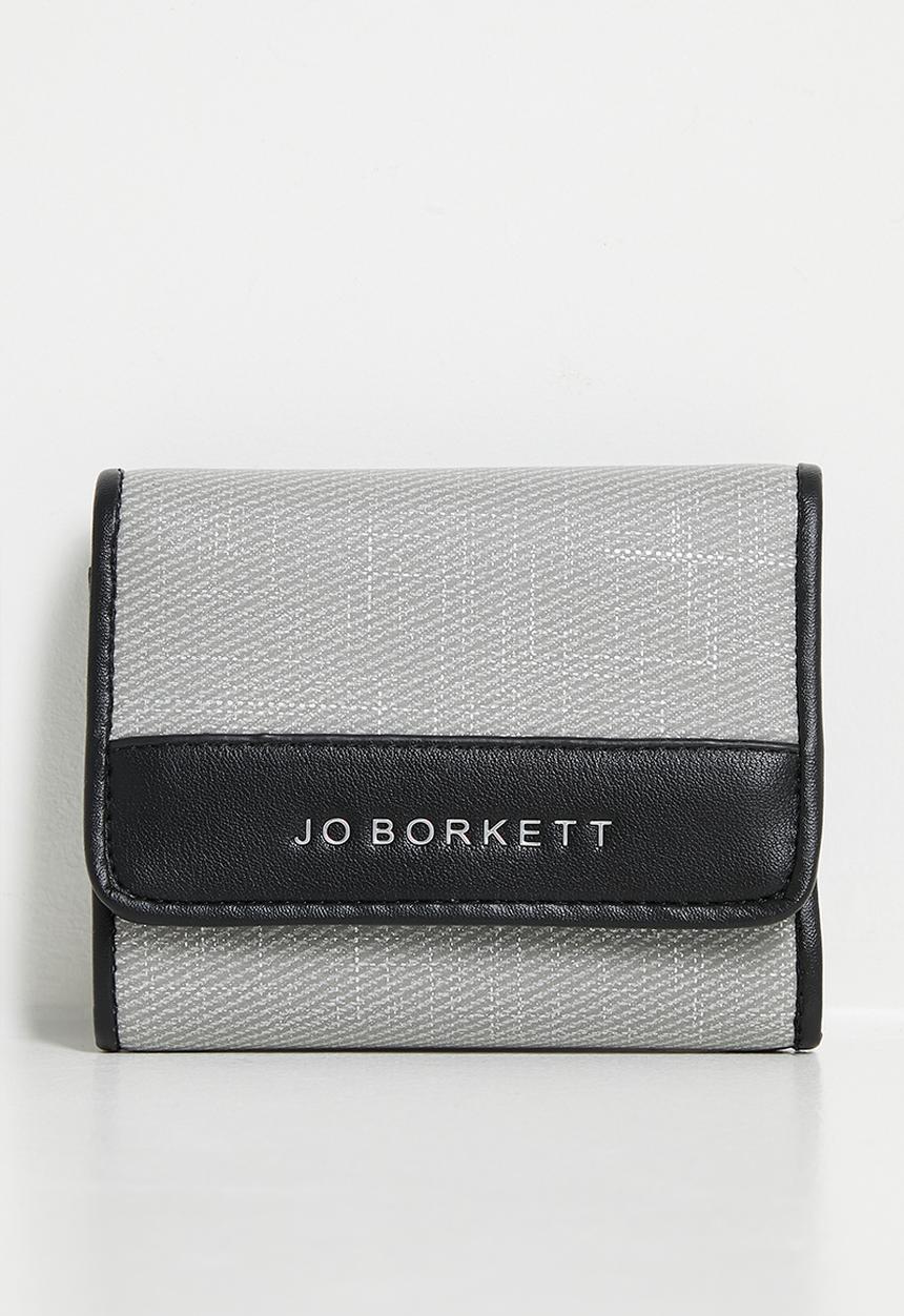 Jo Borkett - Blythe tri-fold purse - Black