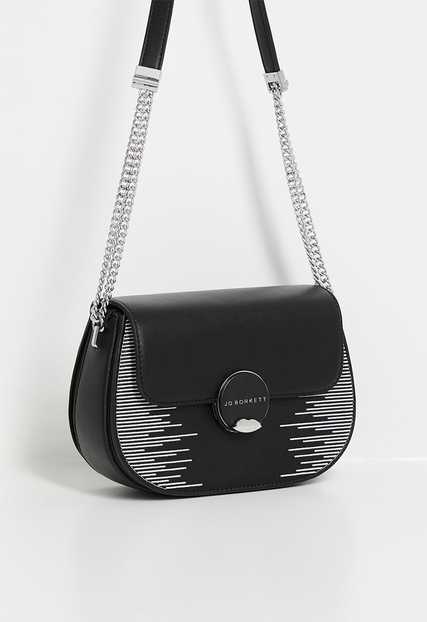 Jo Borkett - JO Borkett Teardrop crossbody bag-Black