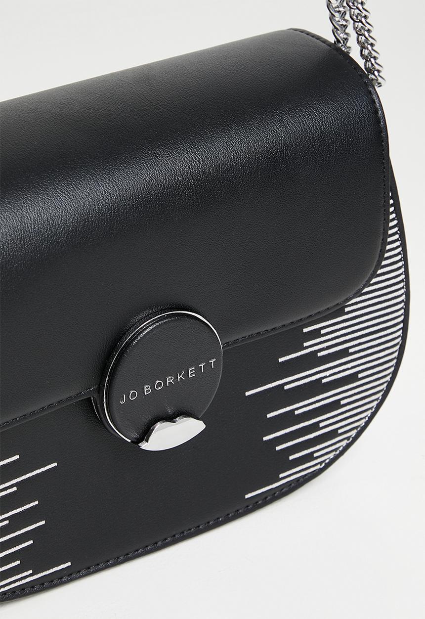 Jo Borkett - JO Borkett Teardrop crossbody bag-Black