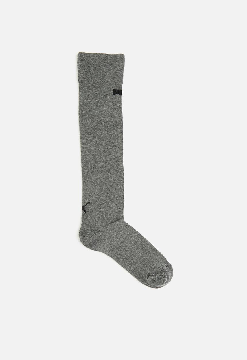 PUMA - Ladies knee high sock - dark grey heather