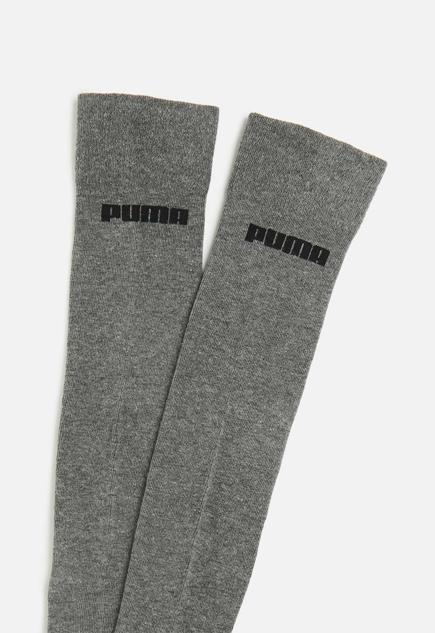 PUMA - Ladies knee high sock - dark grey heather