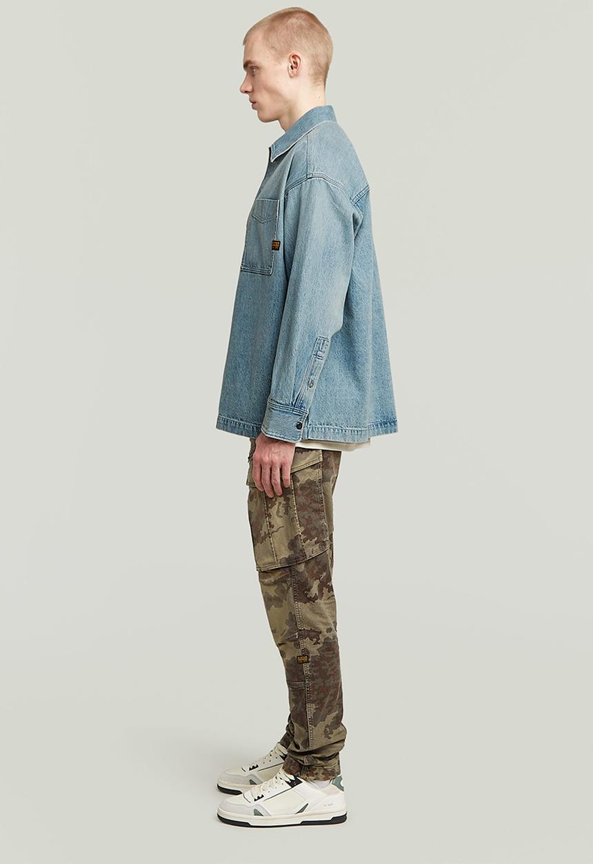 G-STAR - Rovic Zip 3D Regular Tapered - Vintage Dust Turf Forest Camo