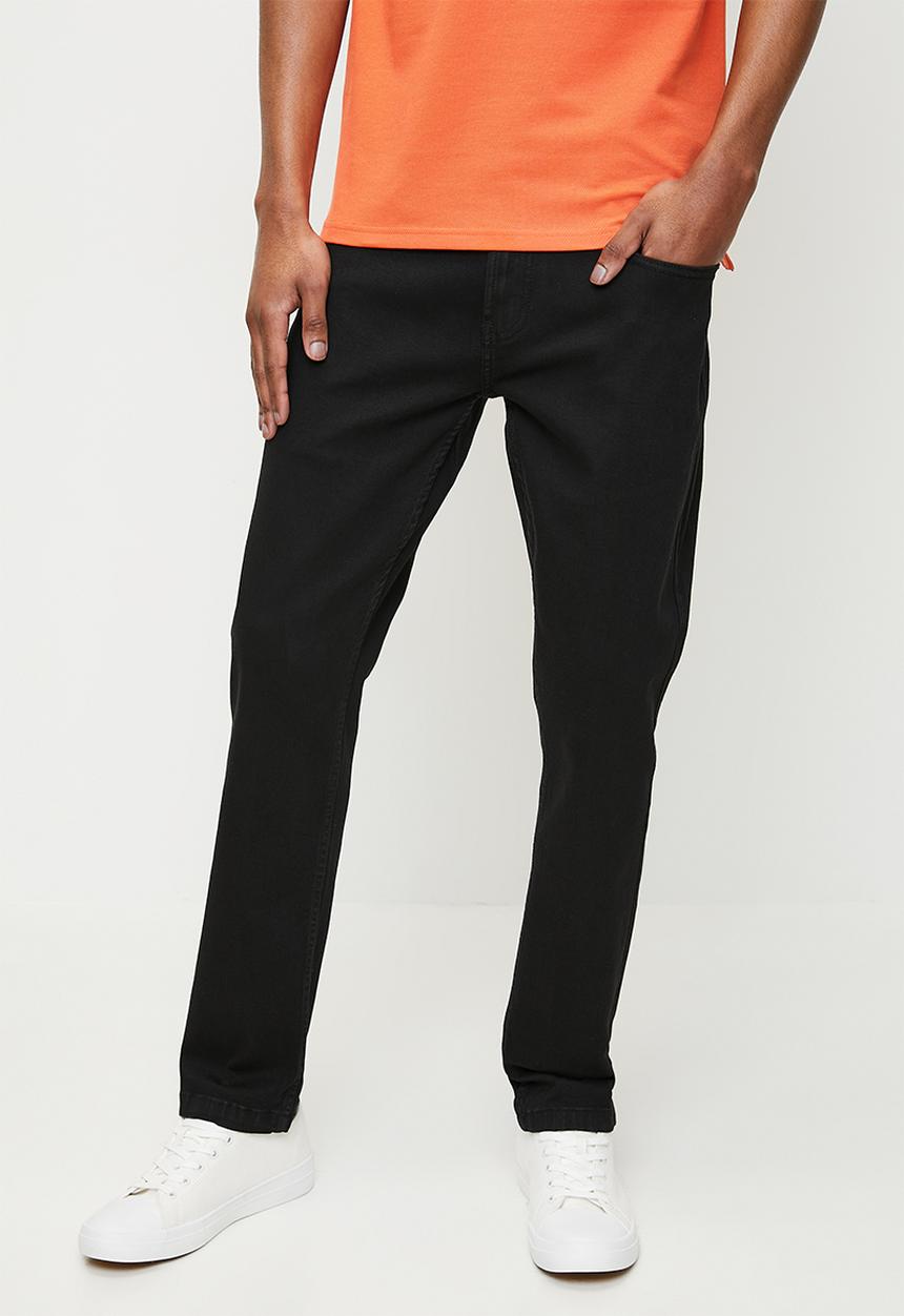 POLO - Peter peter slim leg jean - black