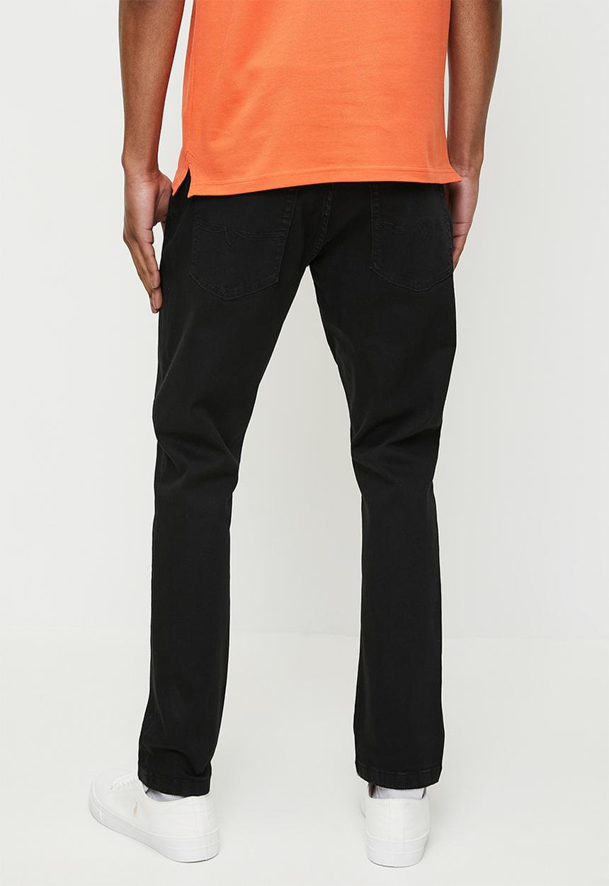 POLO - Peter peter slim leg jean - black