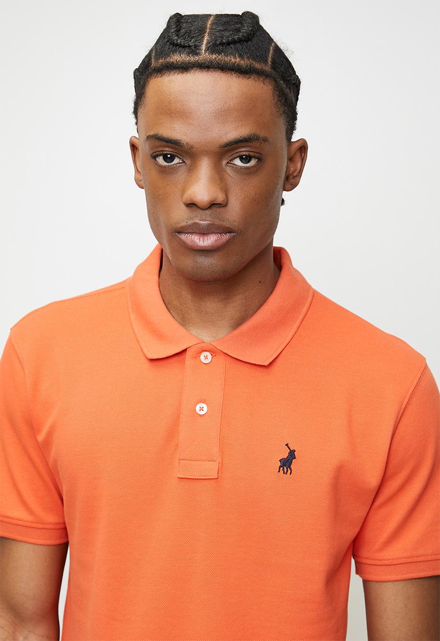 POLO - Carter essential pique short sleeve golfer - orange