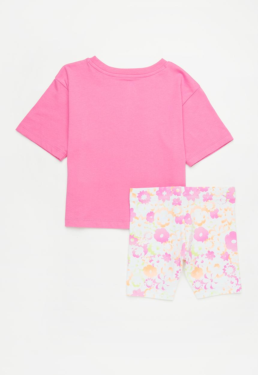 Nike - Nike knit short set - pure platinum