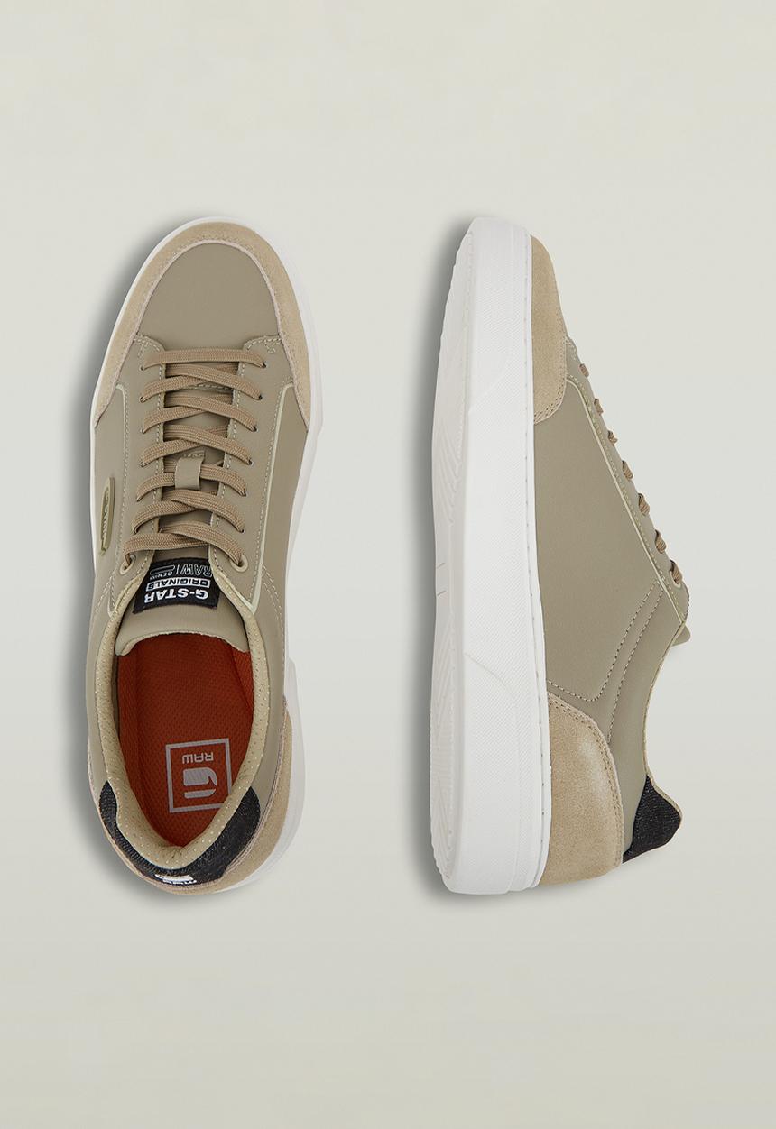 G-STAR - Straker Leather - Taupe/Black
