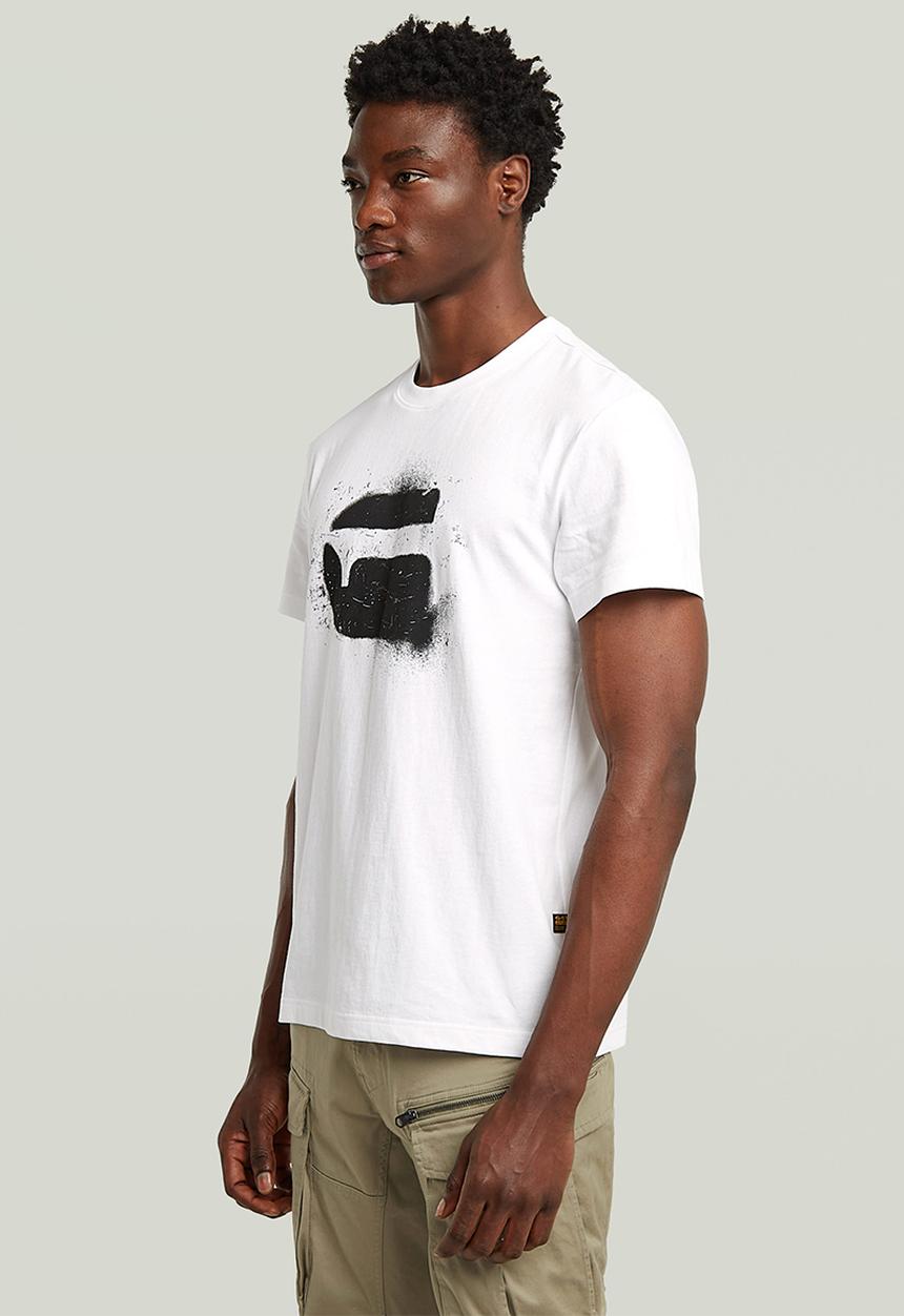 G-STAR - Spray G Logo R T - White