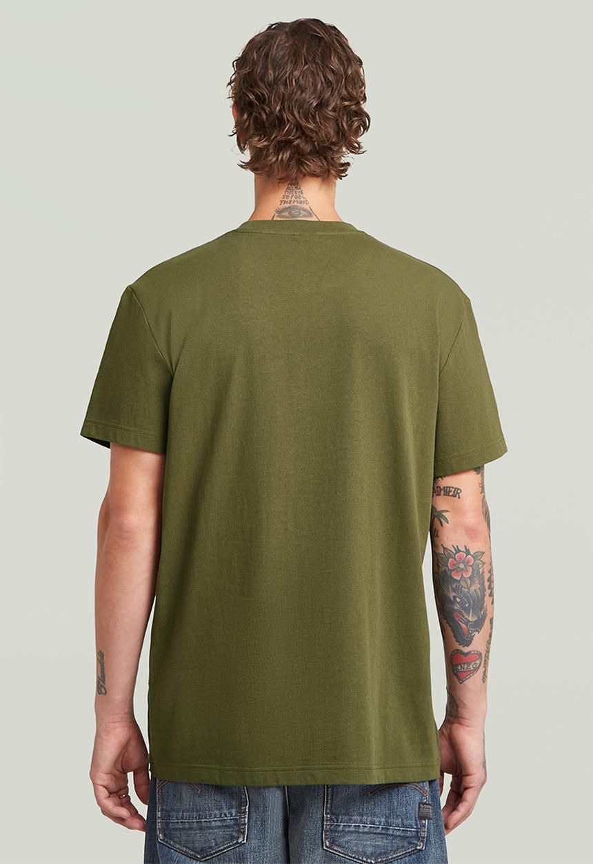 G-STAR - Spray G Logo R T - Shadow Olive