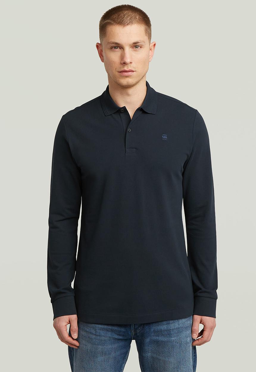 G-STAR - Dunda Slim Polo L\S - Salute