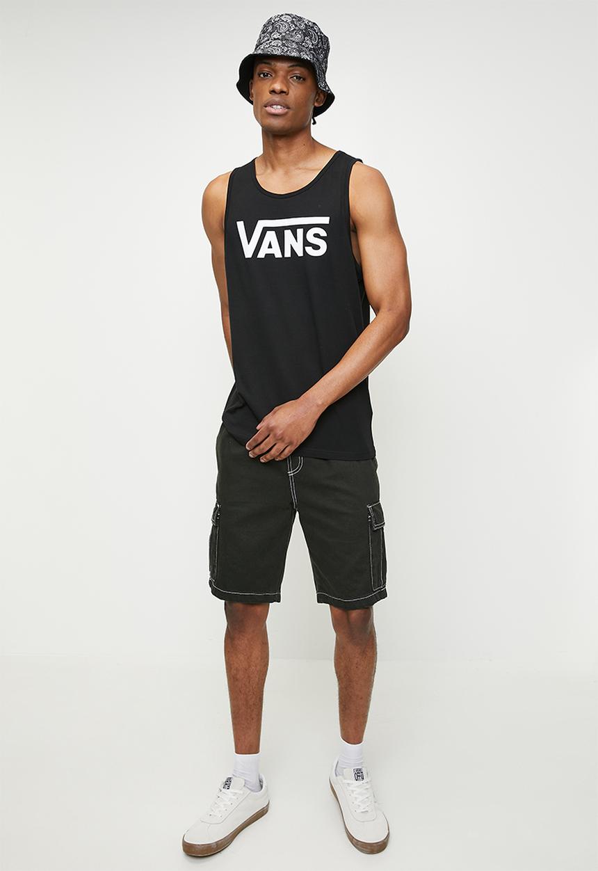 Vans - Men vans classic tank black - white