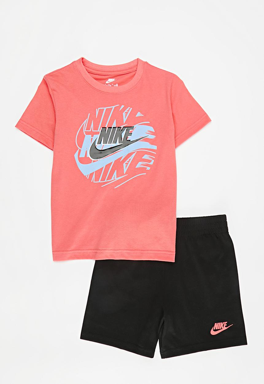 Nike - Nike knit short set - black