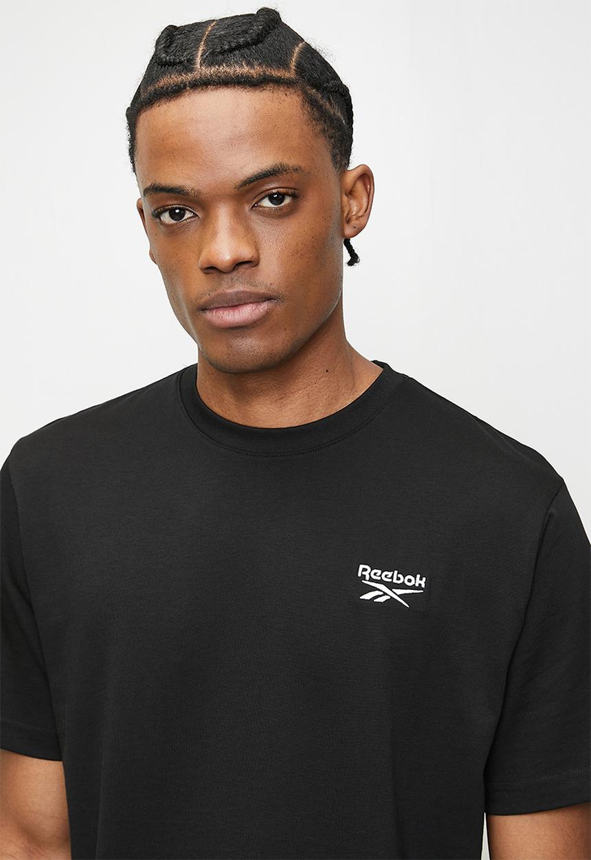 Reebok - Harold Crewneck Shorts sleeve Tee - Black