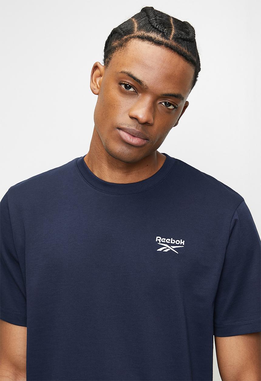 Reebok - Harold Crewneck Ss Tee - Vector Navy