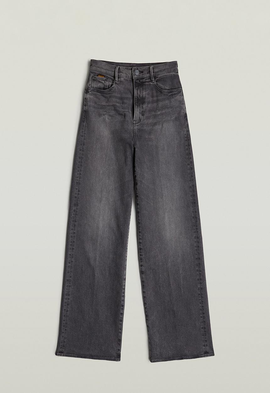 G-STAR - Deck 2.0 High Loose Jeans Wmn - Worn In Black Sacramento