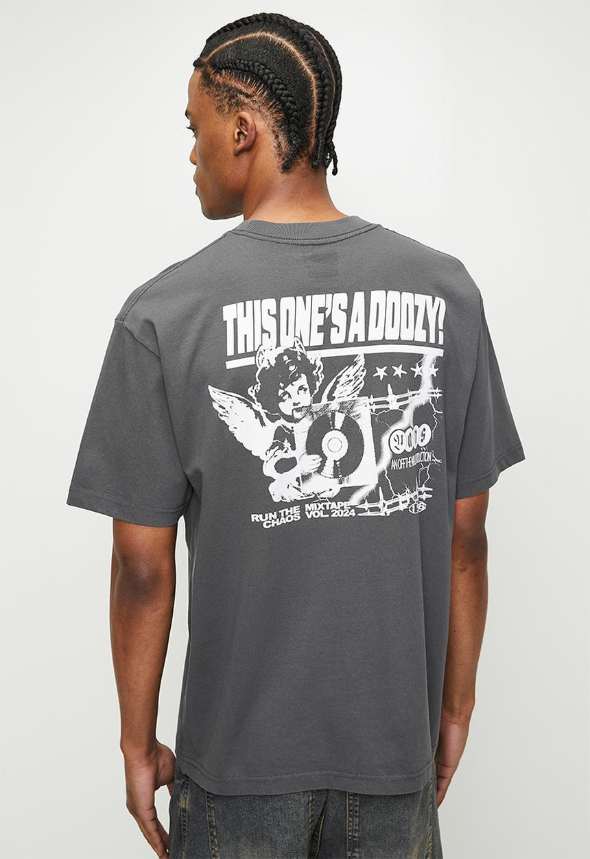 Vans - Earthbound Loose Fit Short Sleeve Tee - Asphalt