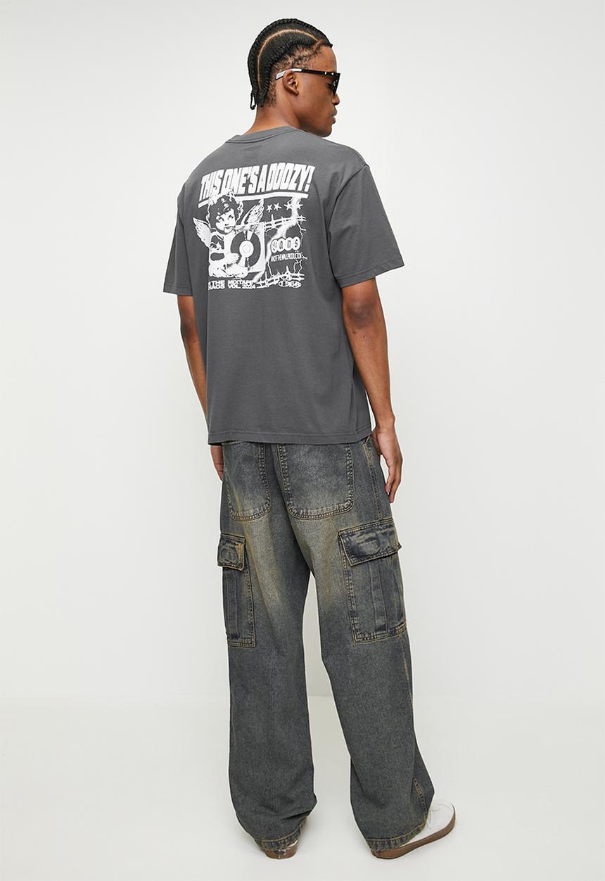 Vans - Earthbound Loose Fit Short Sleeve Tee - Asphalt