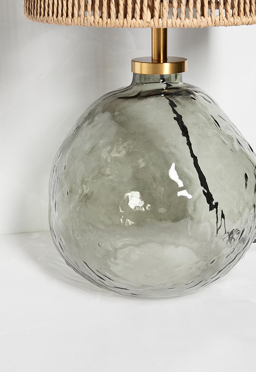 Sixth Floor - Lyn Rope Table Lamp - Grey