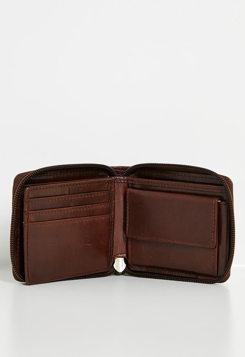 POLO - Kenya Zip Around Wallet - Brown