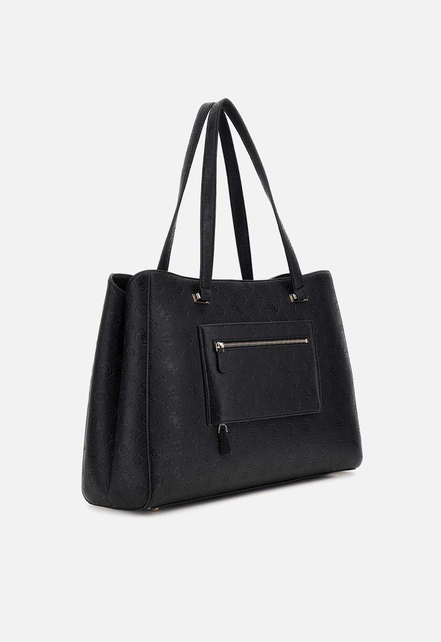 GUESS - Ahb Salinge Tote Bag- Black Multi