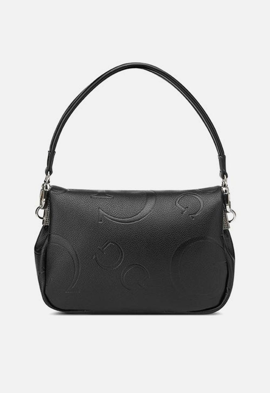 GUESS - Ahb Jarson Crossbody Flap Bag- Black
