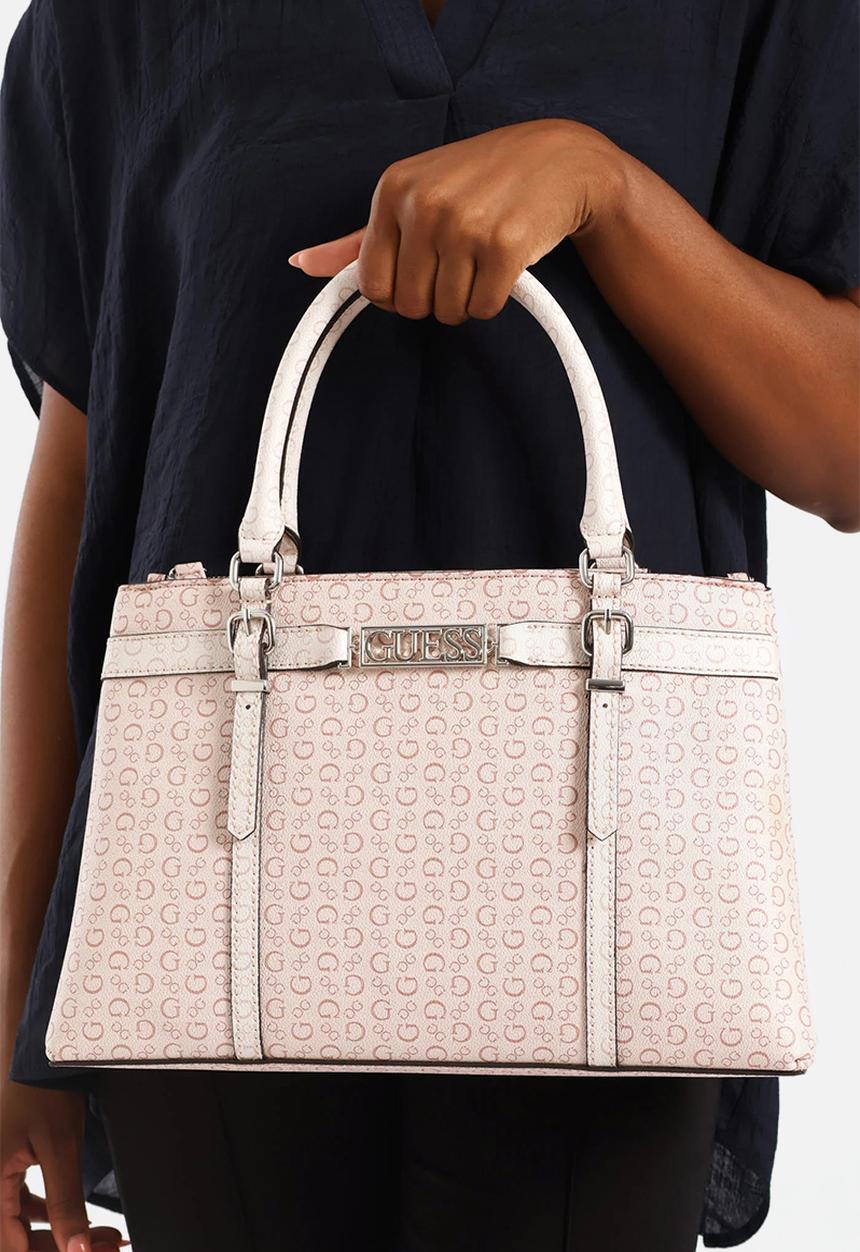 GUESS - Ahb Perrez Satchel Bag- Rose Multi