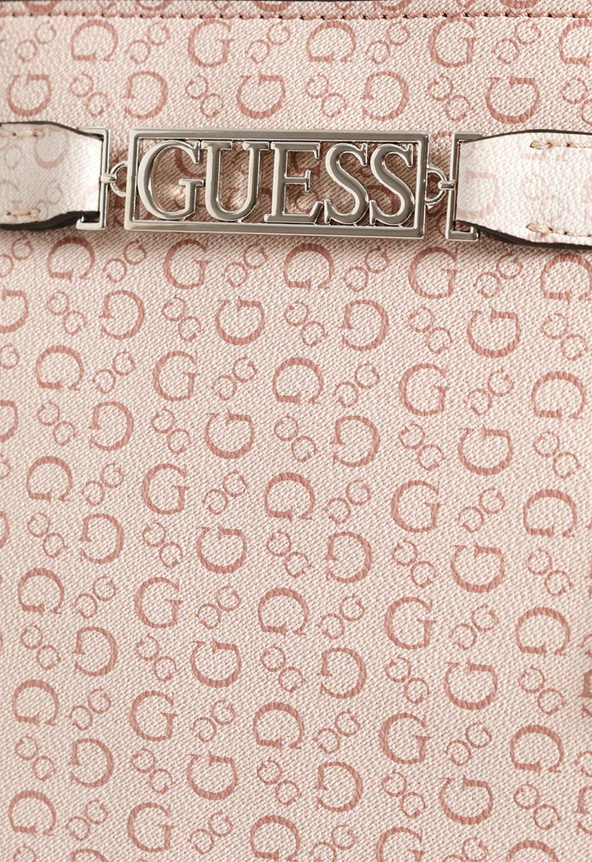 GUESS - Ahb Perrez Satchel Bag- Rose Multi