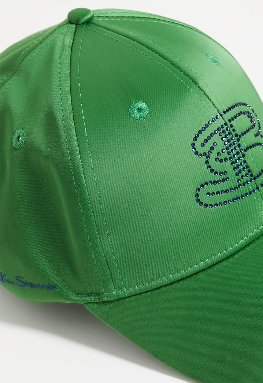 Ben Sherman - B Bling Peak Cap - Piquant Green