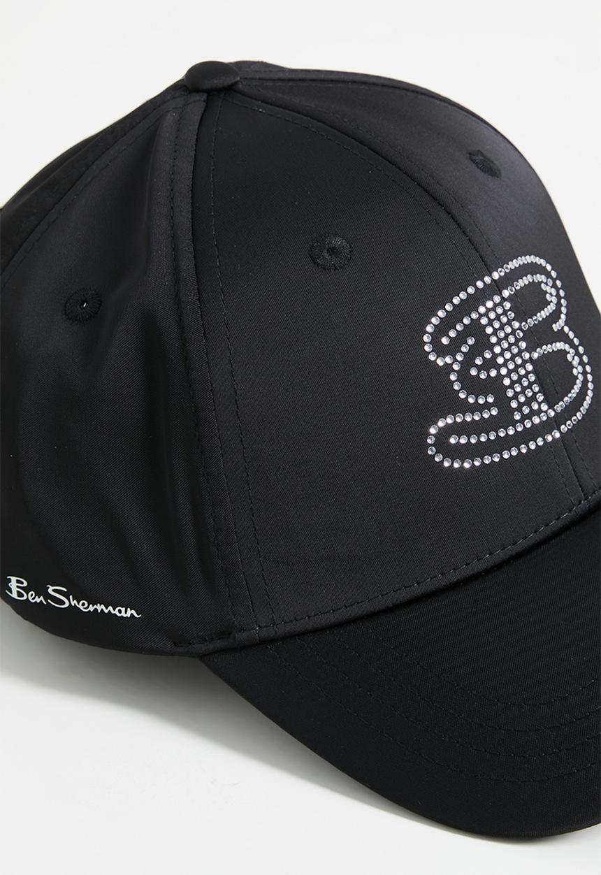 Ben Sherman - B Bling Peak Cap - Black