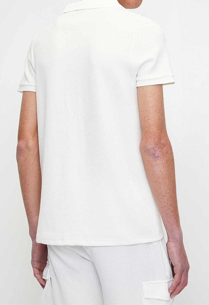 Brave Soul - Polo T-Shirts - Cream