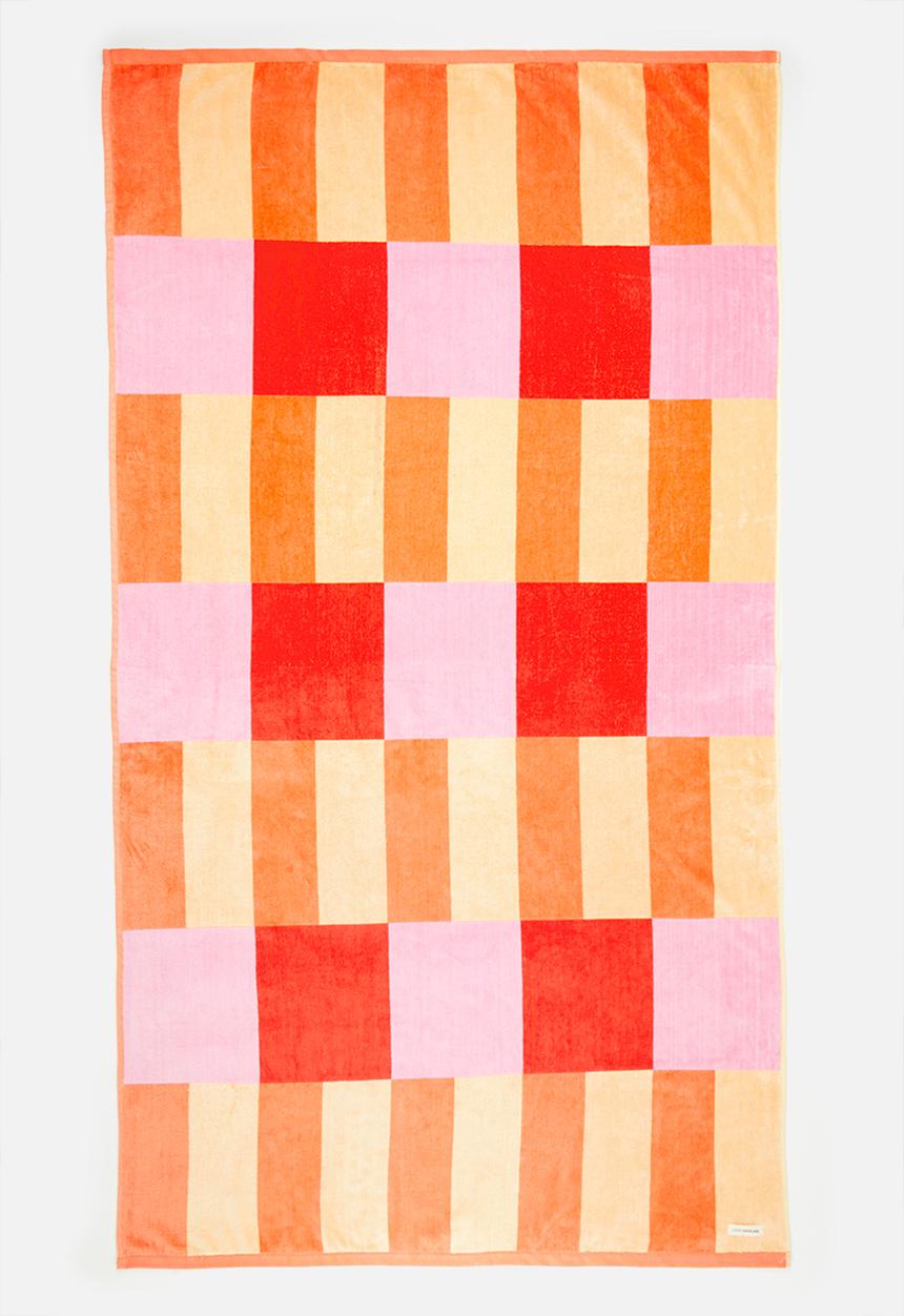 Linen House - Luxe Analog Beach Towel - Warm