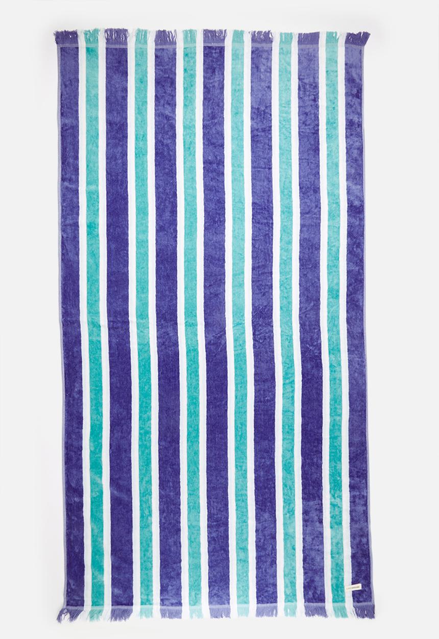 Linen House - Luxe Brazil Beach Towel - Blue 