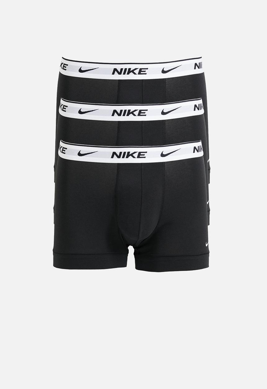 Nike - TRUNK 3PK - BLACK/WHITE WB/WHITE WB
