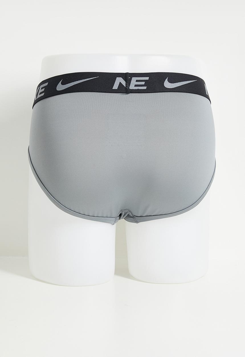Nike - Dri-Fit Essential Micro Sport 3 Pack Brief - Dusty Cactus/Black/Cool Grey