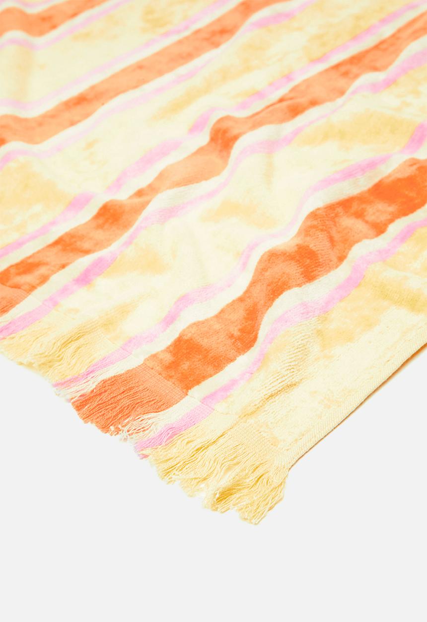 Linen House - Luxe Brazil Beach Towel - Butter