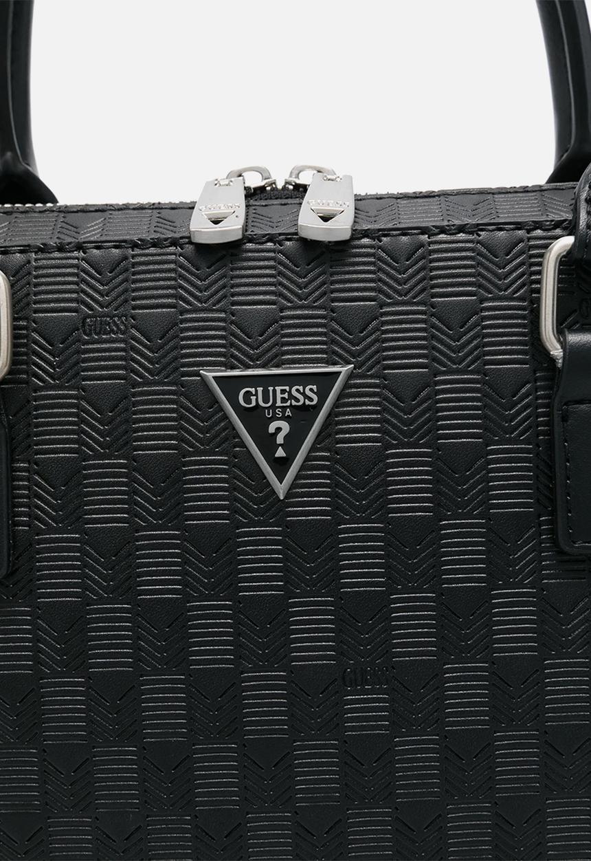 GUESS - Ahb G Wave Laptop Case - Black Logo