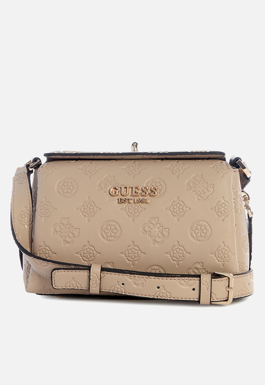 GUESS - Ahb Phoebe Mini Crossbody Bag Bag - Simply Taupe Logo