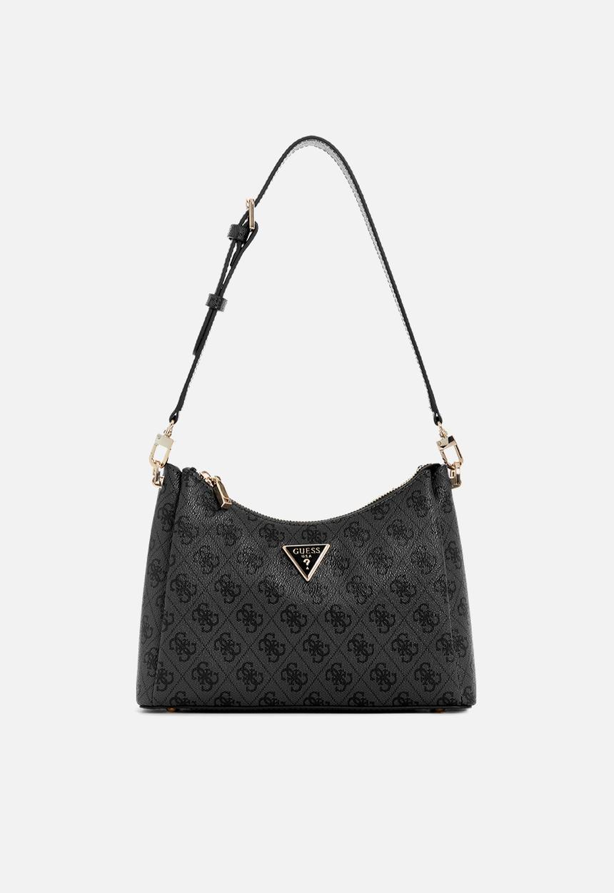 GUESS - Ahb Meridian Ii Shoulder Bag - Coal Logo