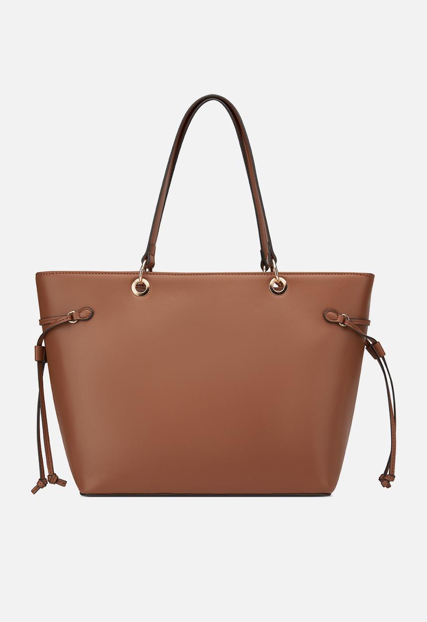 GUESS - Ahb Kelce Carryall Bag - Cognac